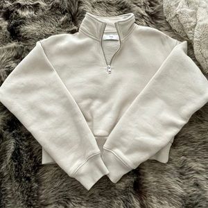 Aritzia COZYAF PERFECT 1/4 Zip